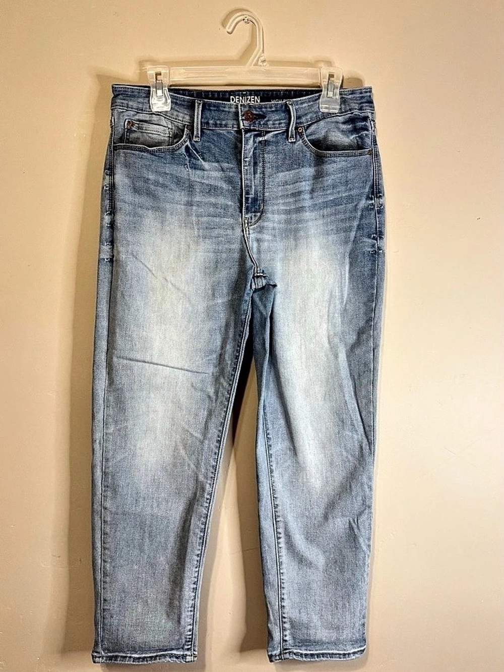 Levi's Denizen High-Rise Ankle Straight Women's Blue Jeans Sz 12 Waist 31